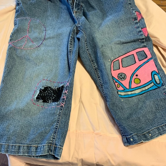 Hand stitched capris - Picture 1 of 5